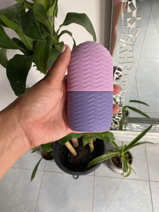 🧊 Molde de Hielo de Silicona 2 en 1 – Belleza y frescura al instante 💆‍♀️🌿